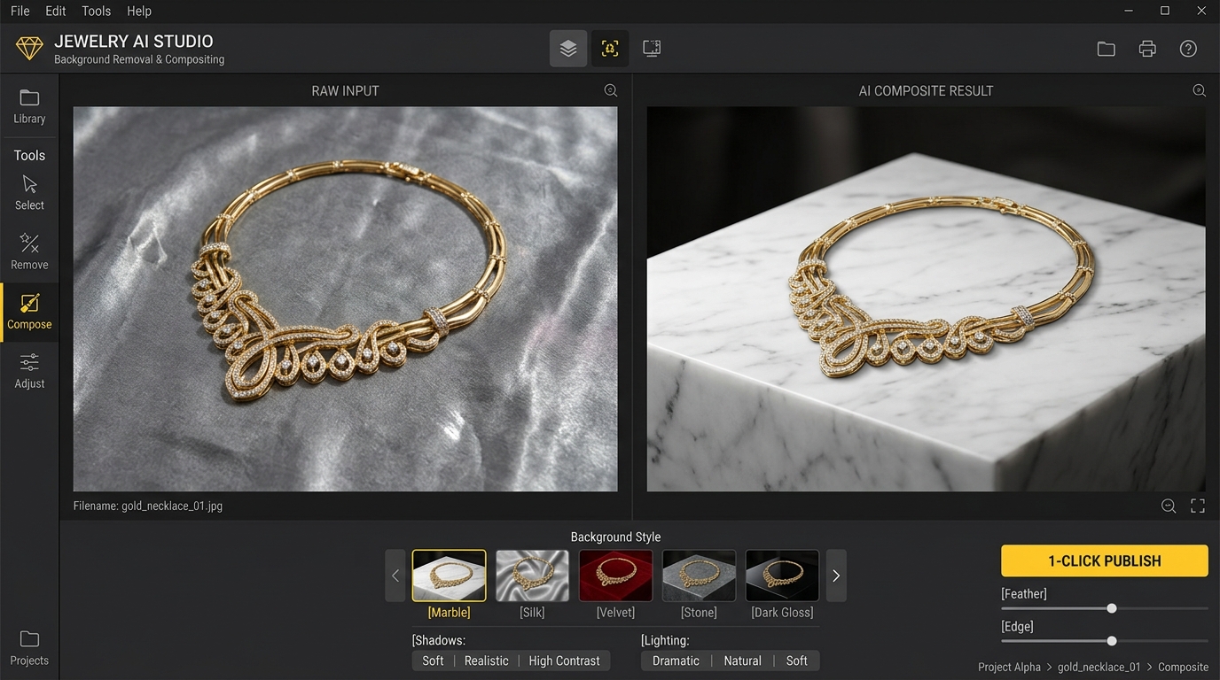 AI Studio Photo Compositor